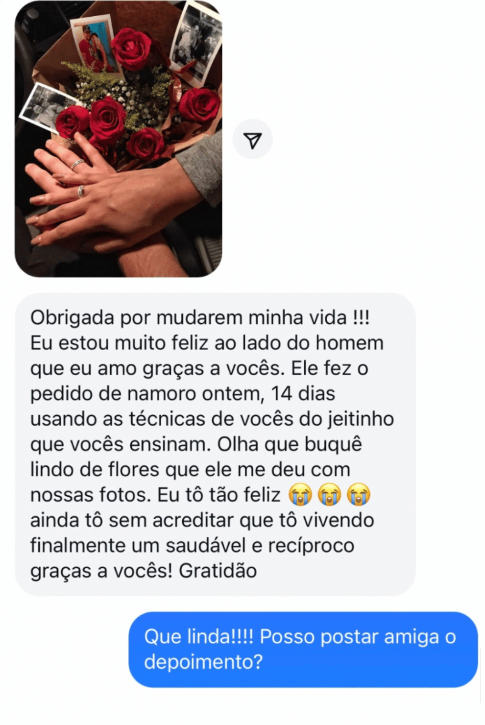 Depoimento 1 - Prova social do método